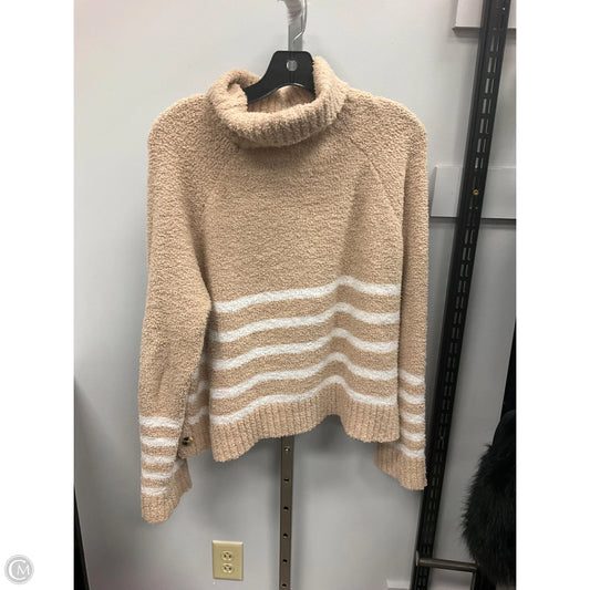 Sweater By Harper In Beige, Size: L