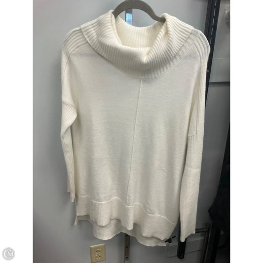 Sweater By Cable And Gauge In Cream, Size: L