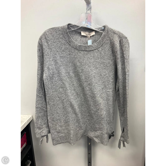 Sweater By Loft In Grey, Size: M