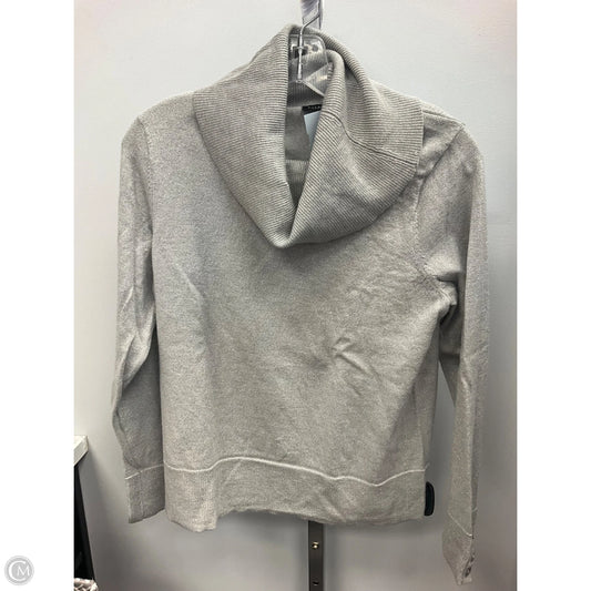 Sweater By Talbots In Silver, Size: L