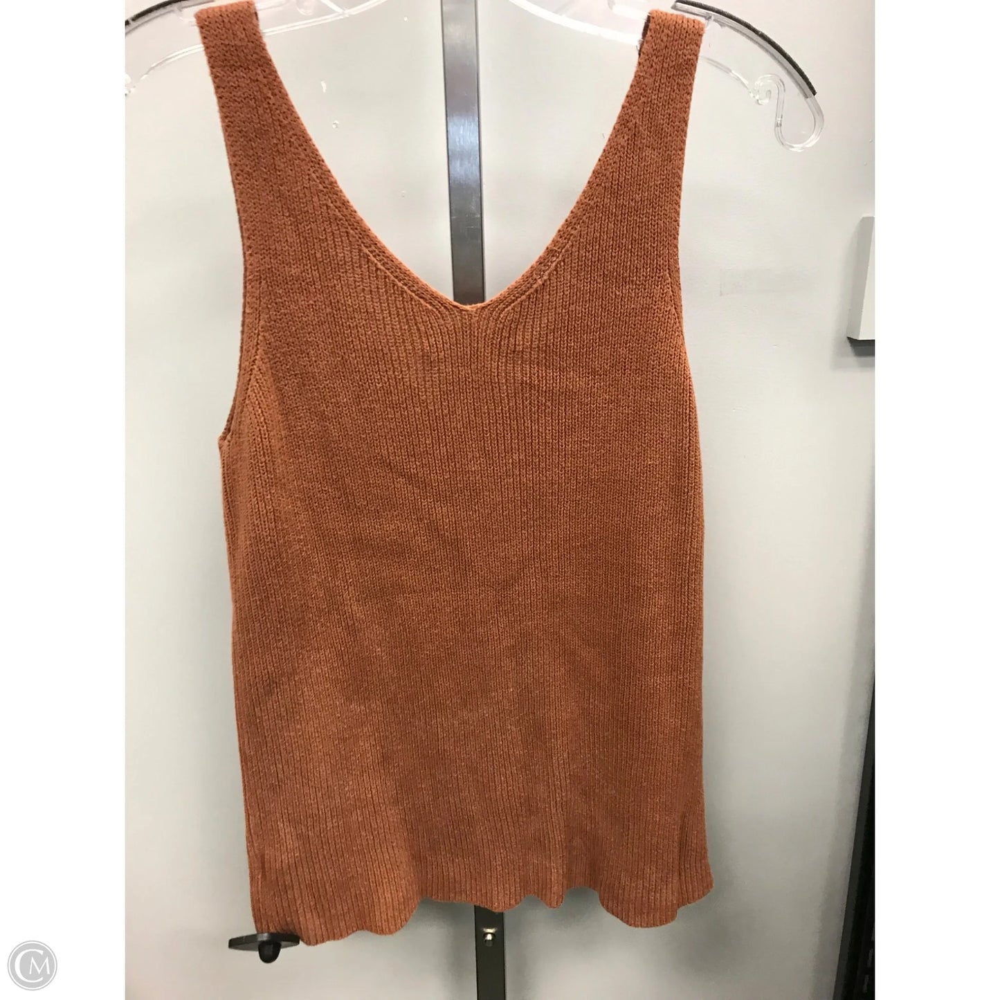 Top Sleeveless By Elizabeth And James In Brown, Size: M