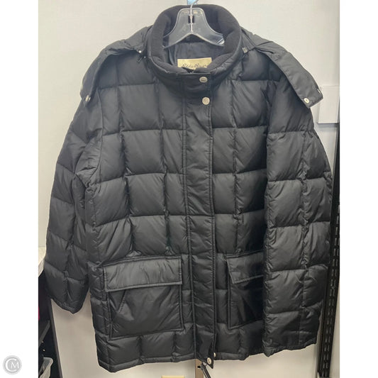 Coat Puffer & Quilted By Eddie Bauer In Black, Size: L