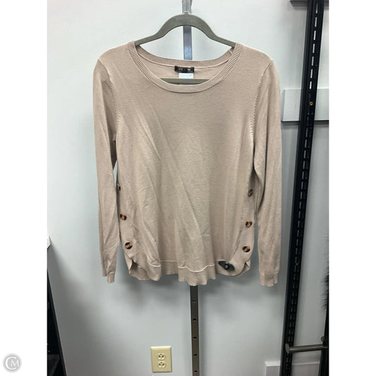 Sweater By Cmc In Beige, Size: L