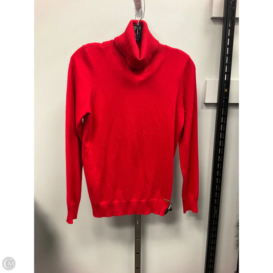 Sweater By Calvin Klein In Red, Size: S