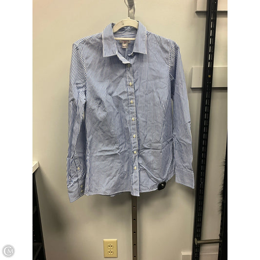 Top Long Sleeve By J. Crew In Striped Pattern, Size: S