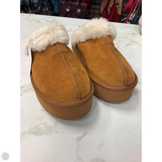 Slippers By Joyspun In Brown, Size: 8