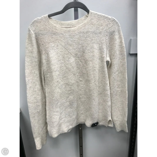 Sweater By Loft In Cream, Size: S
