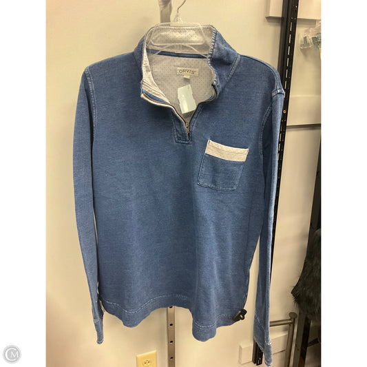 Top Long Sleeve By Orvis In Blue, Size: L