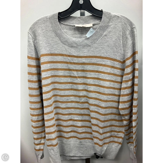 Sweater By Loft In Striped Pattern, Size: Xl