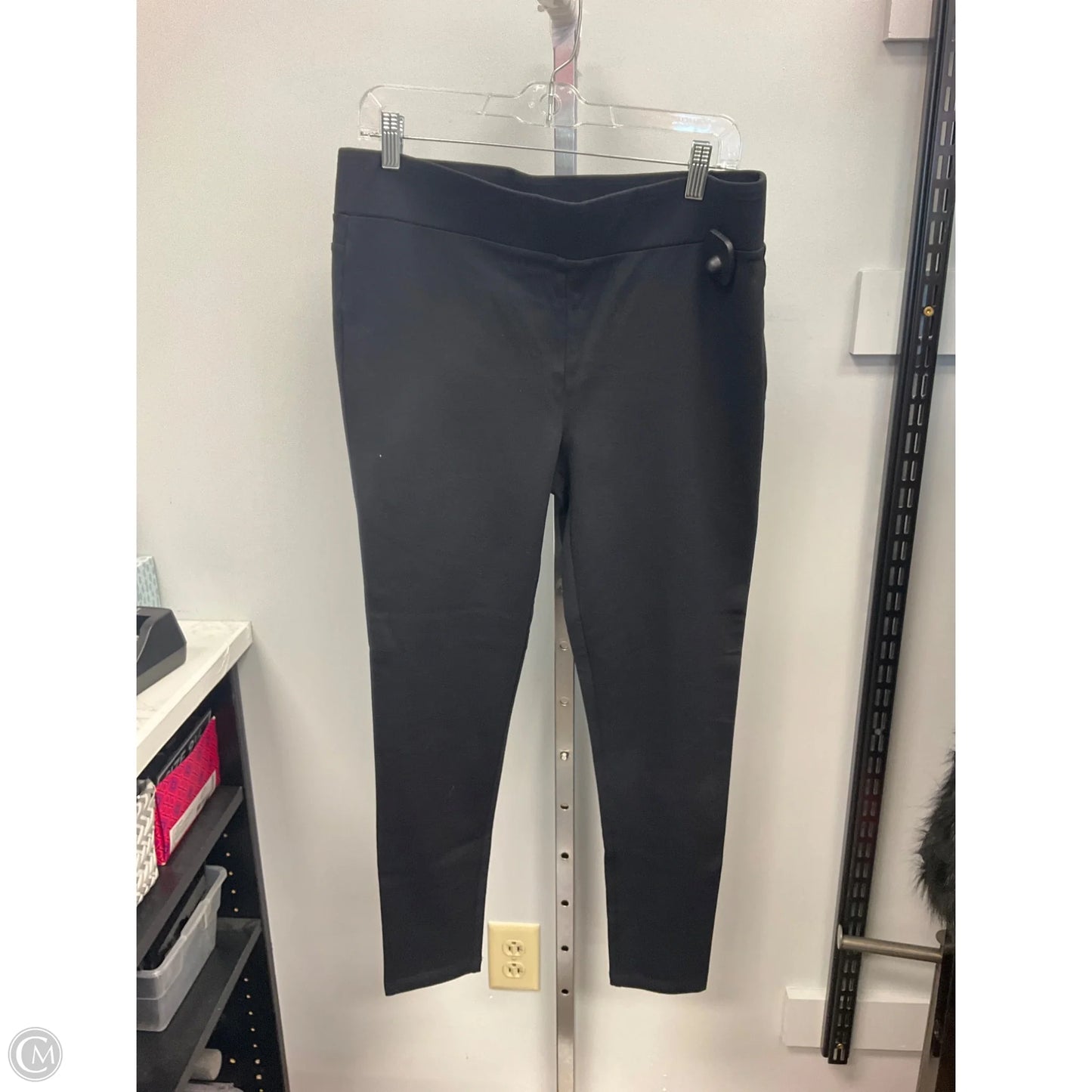 Pants Leggings By Loft In Black, Size: L