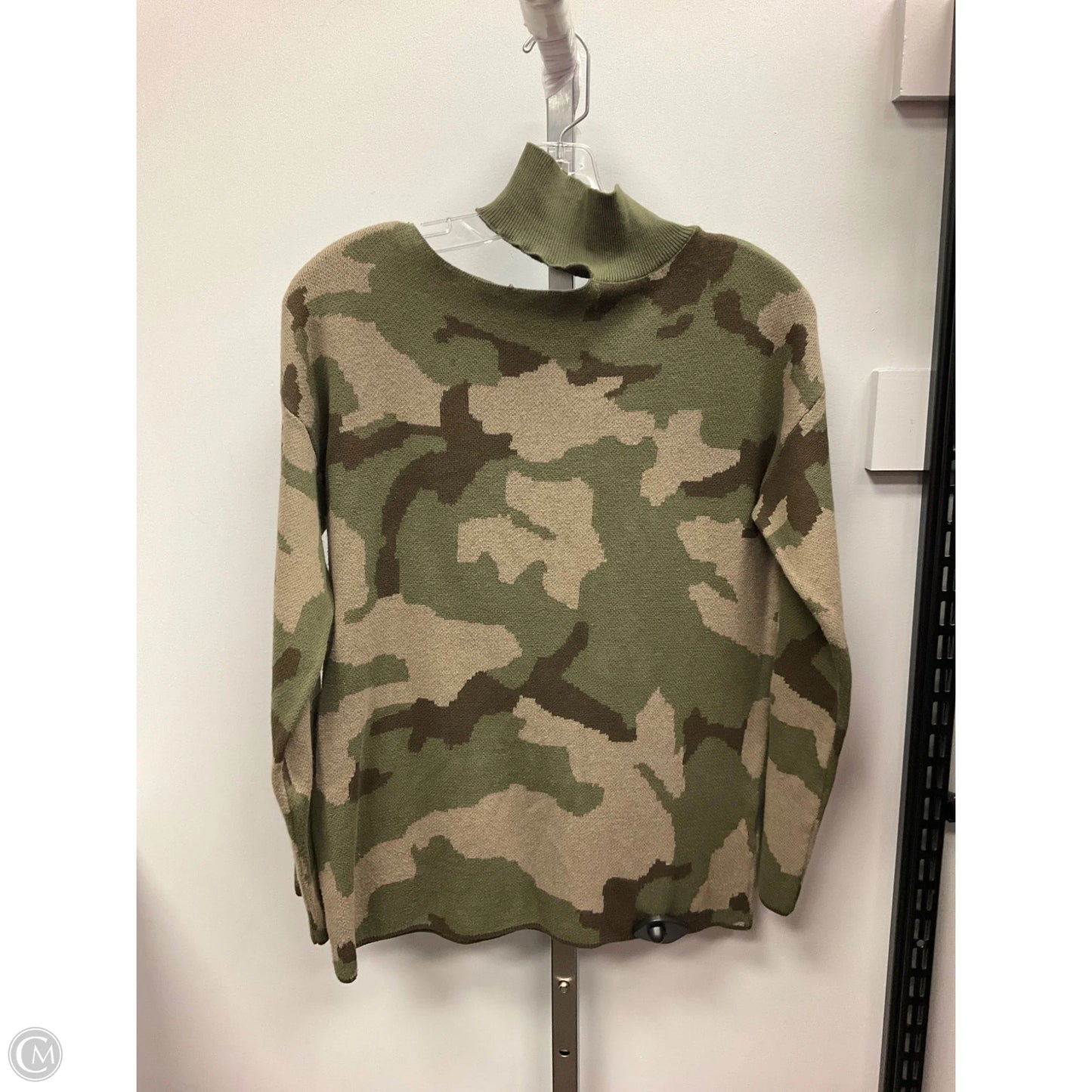 Sweater By Mystree In Camouflage Print, Size: M