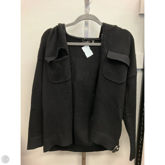 Sweater Cardigan By Cyrus In Black, Size: M