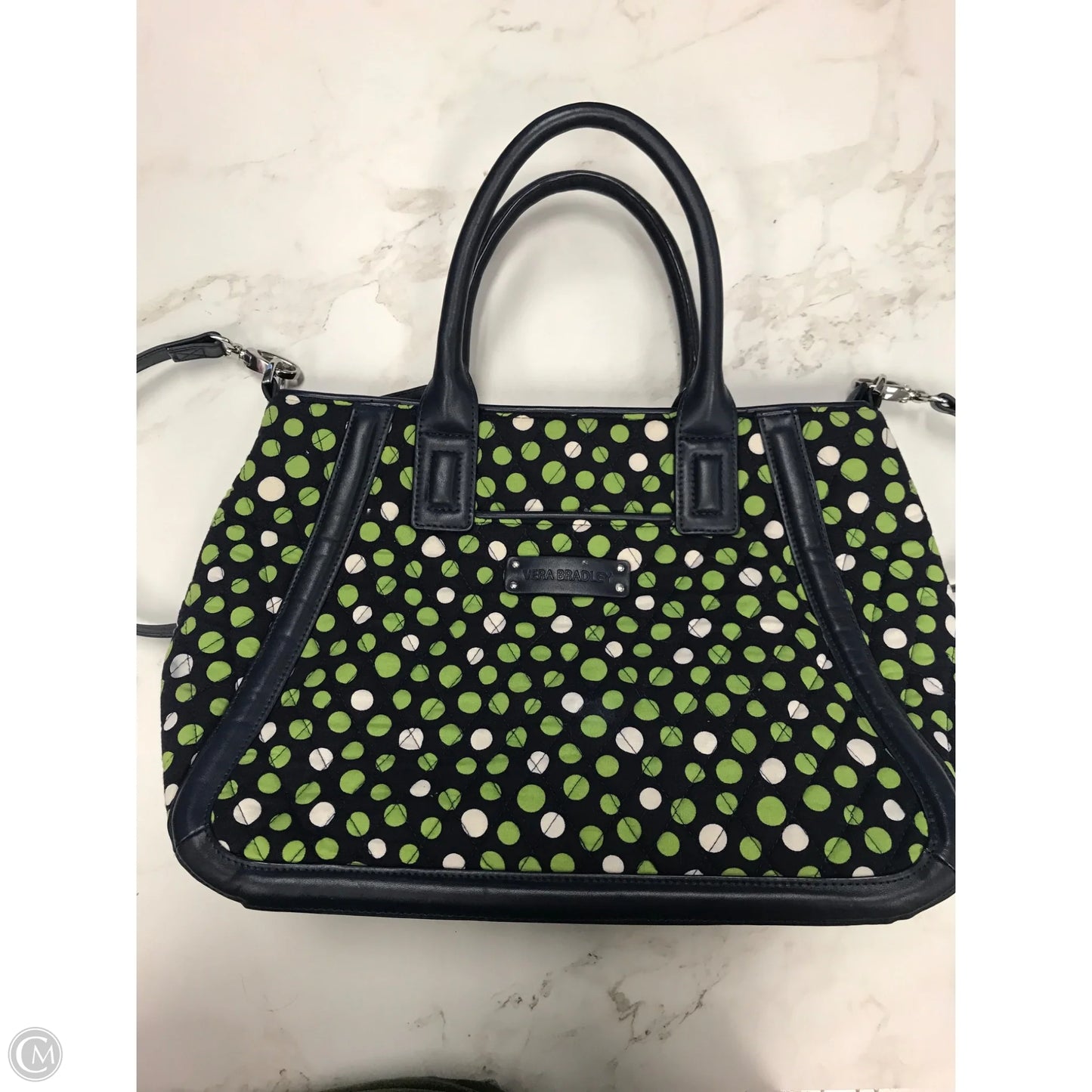 Handbag By Vera Bradley, Size: Large