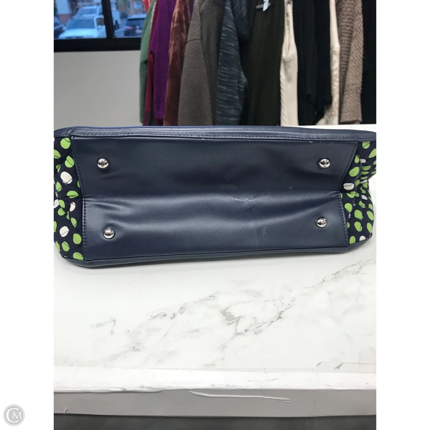 Handbag By Vera Bradley, Size: Large