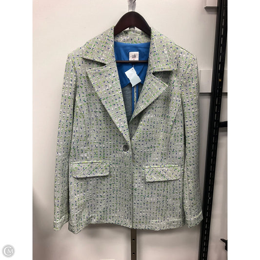 Blazer By Cabi In Blue & Green, Size: M