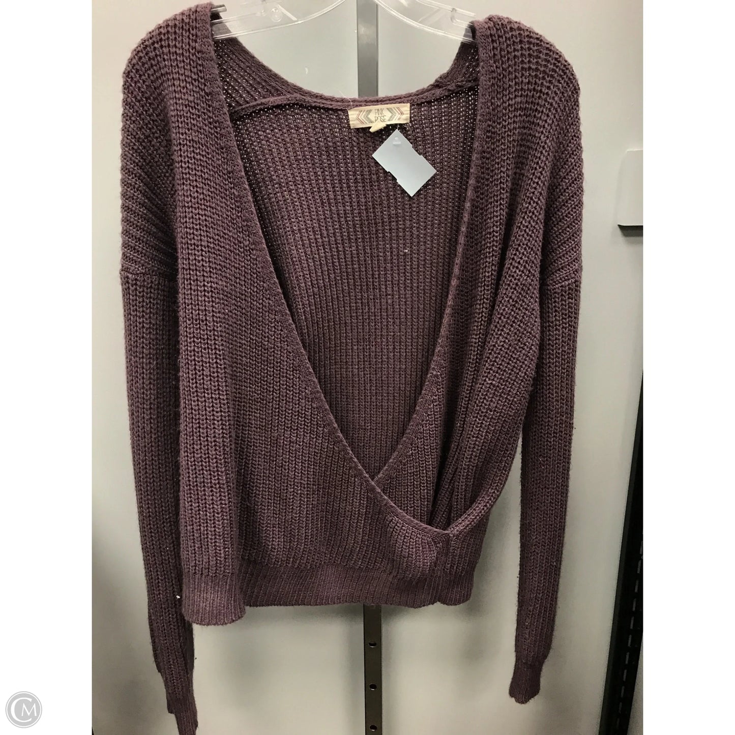 Sweater By Pink Rose In Purple, Size: M