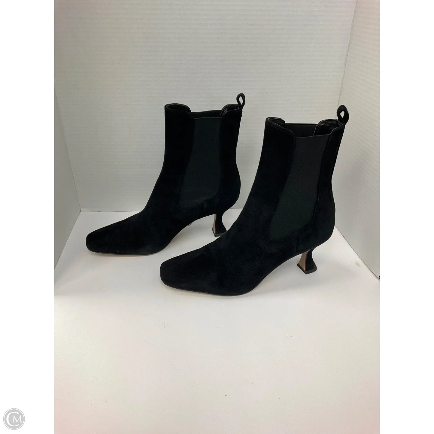 Boots Ankle Heels By Sam Edelman In Black, Size: 9