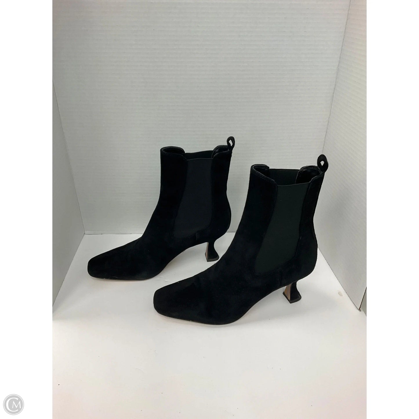 Boots Ankle Heels By Sam Edelman In Black, Size: 9
