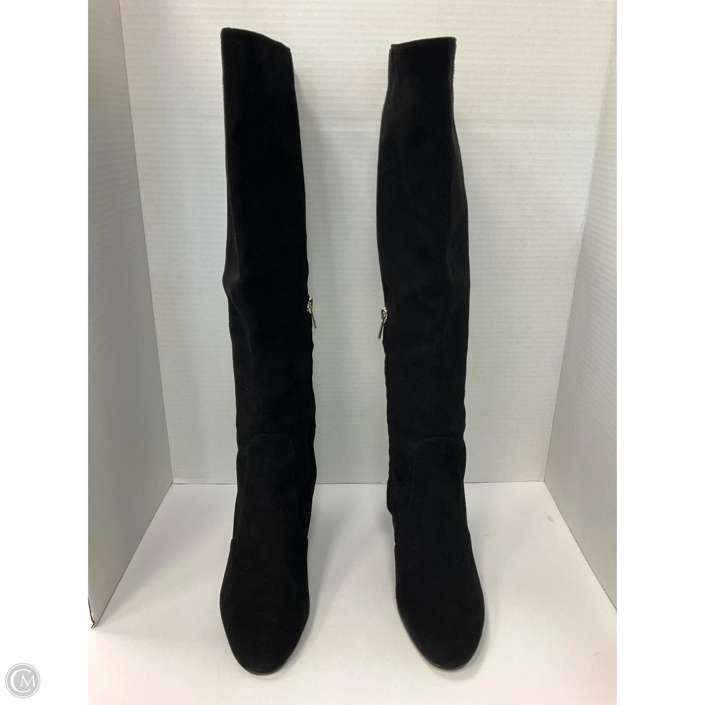 Boots Knee Heels By Sam Edelman In Black, Size: 8.5