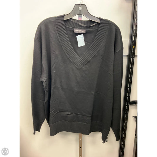 Sweater By Lane Bryant In Black, Size: Xl