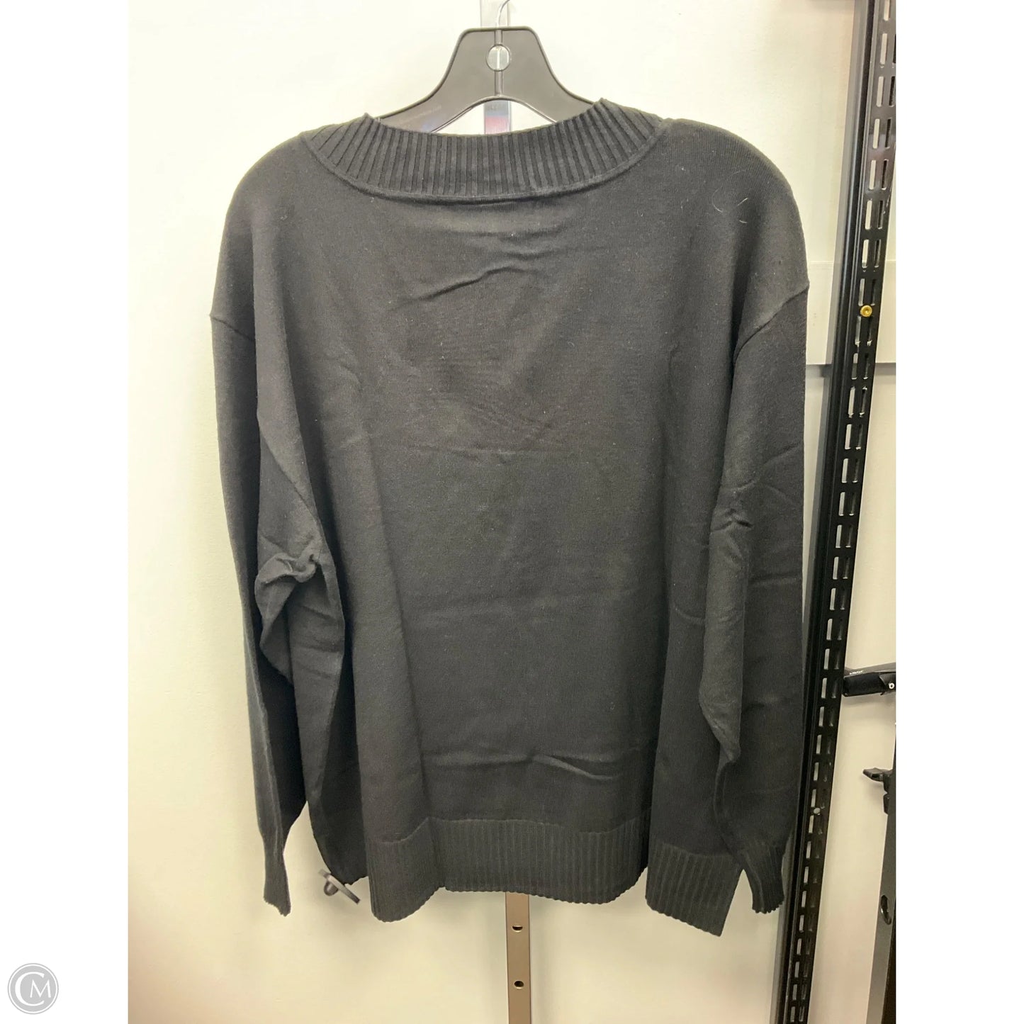 Sweater By Lane Bryant In Black, Size: Xl