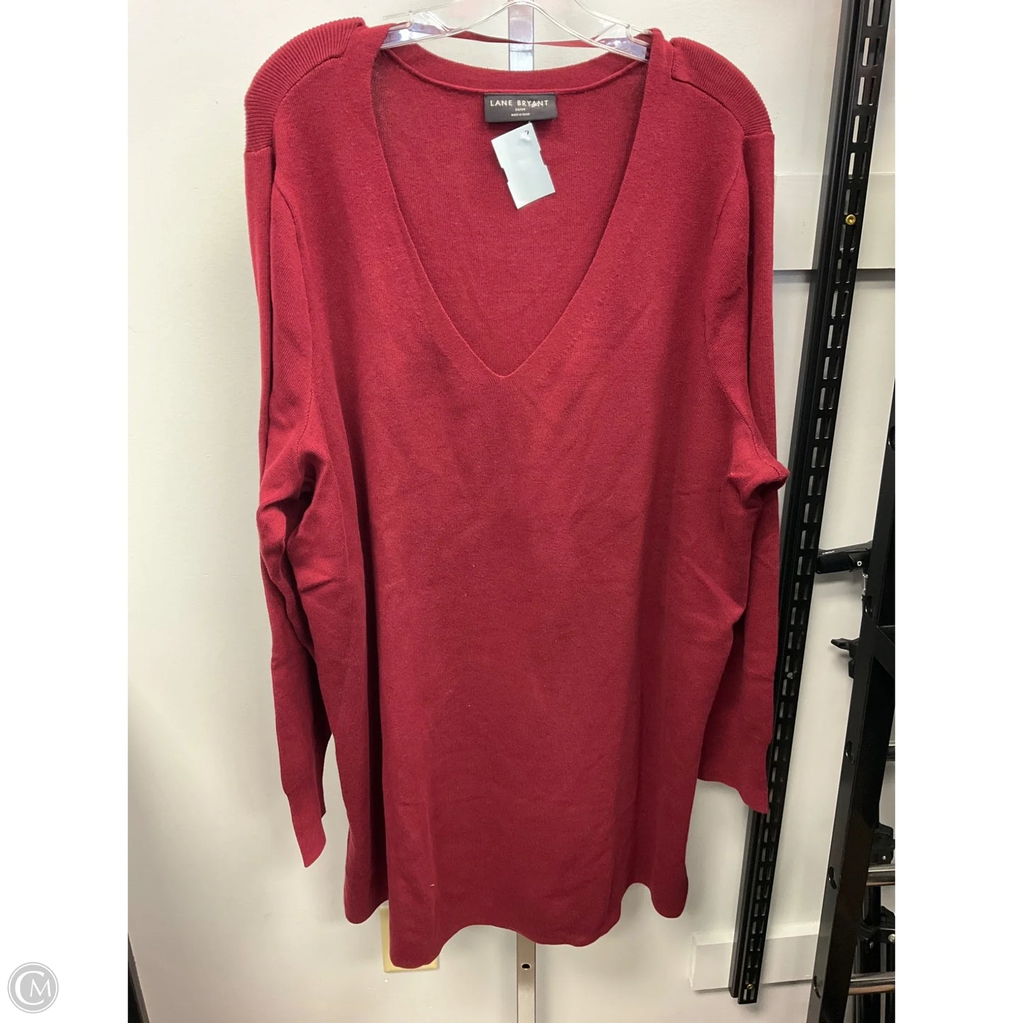 Sweater By Lane Bryant In Maroon, Size: 2x