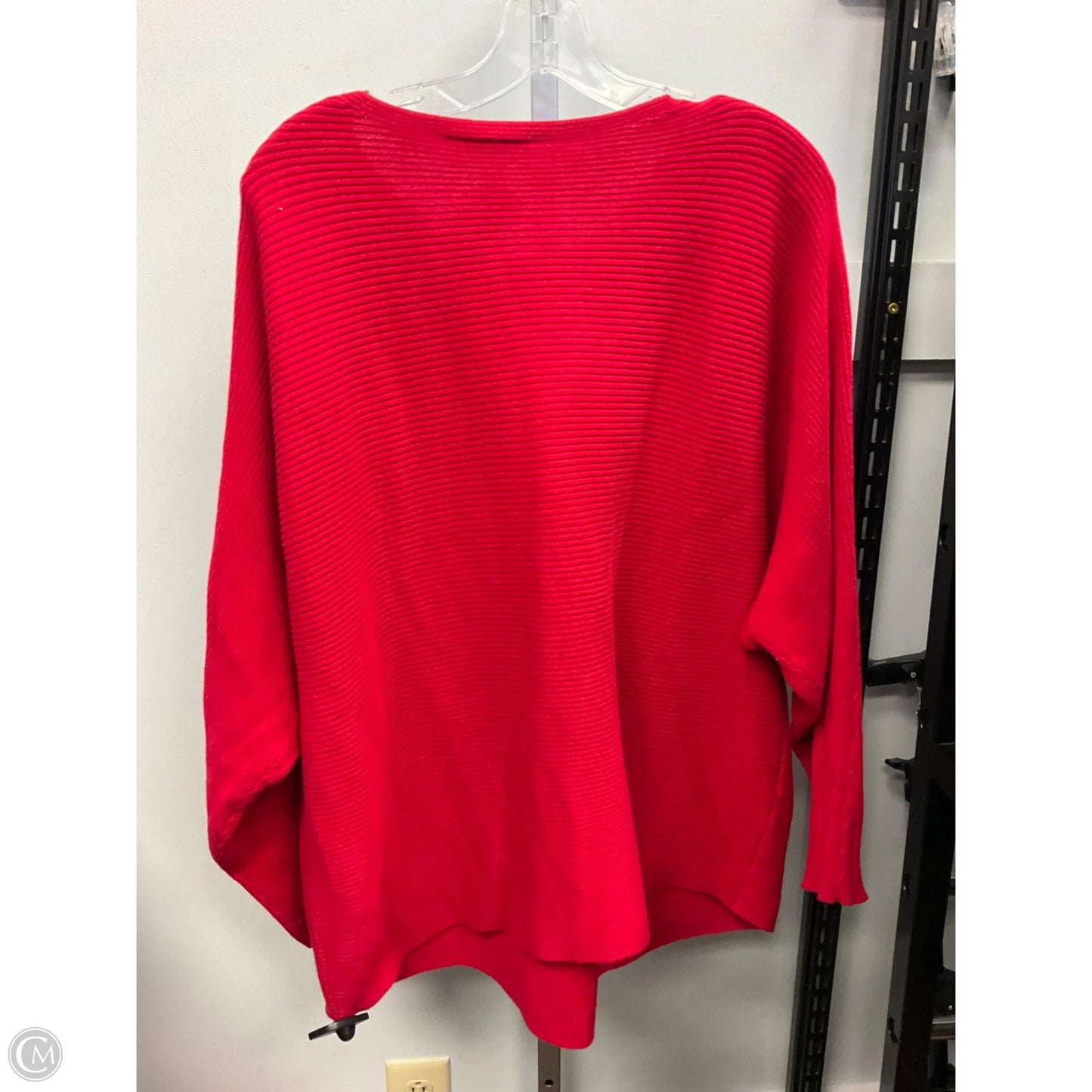 Sweater By Lane Bryant In Red, Size: Xl