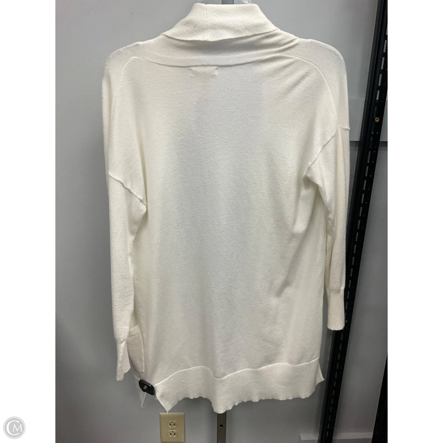 Sweater Cardigan By Max Studio In Ivory, Size: Xs