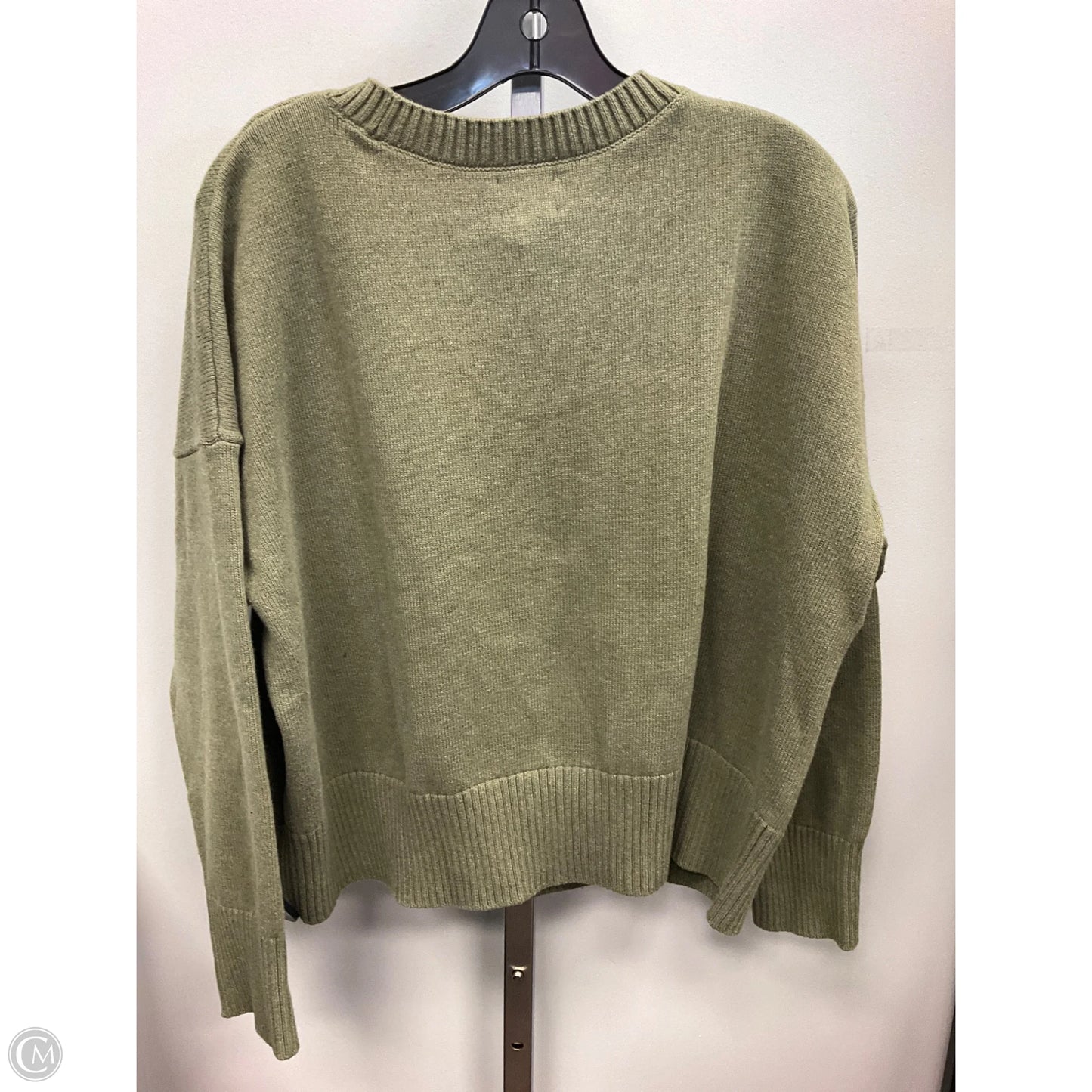 Sweater By Lands End In Green, Size: Xl