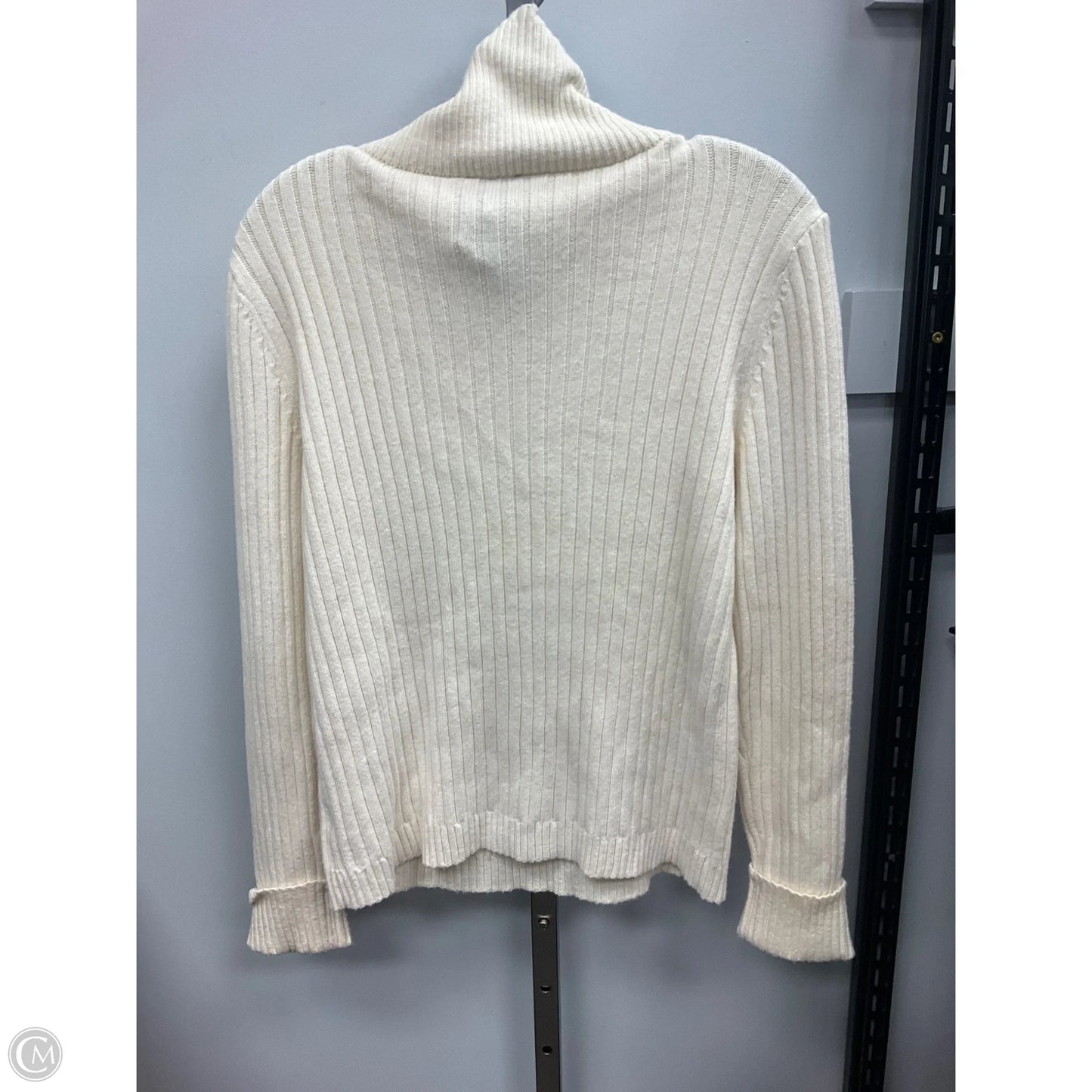 Sweater By Talbots In Cream, Size: S
