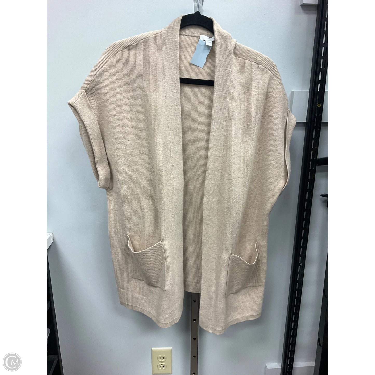 Sweater Short Sleeve By J. Jill In Beige, Size: Sp