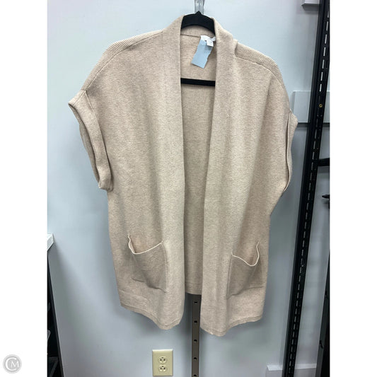 Sweater Short Sleeve By J. Jill In Beige, Size: Sp