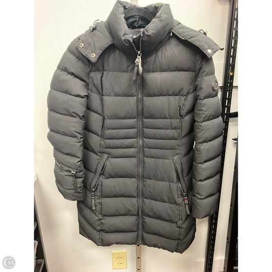 Coat Puffer & Quilted By Calvin Klein In Black, Size: S