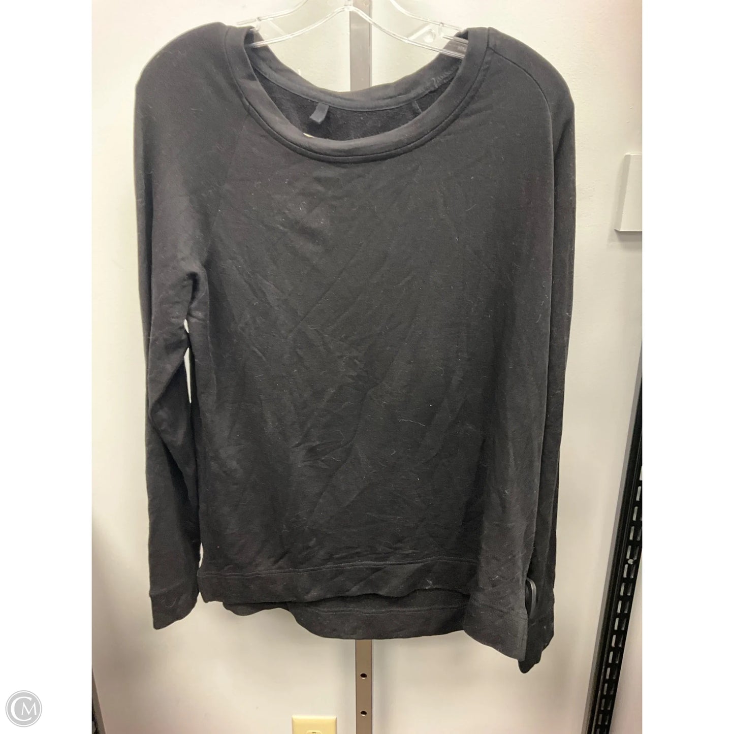 Top Long Sleeve By Lou And Grey In Black, Size: M