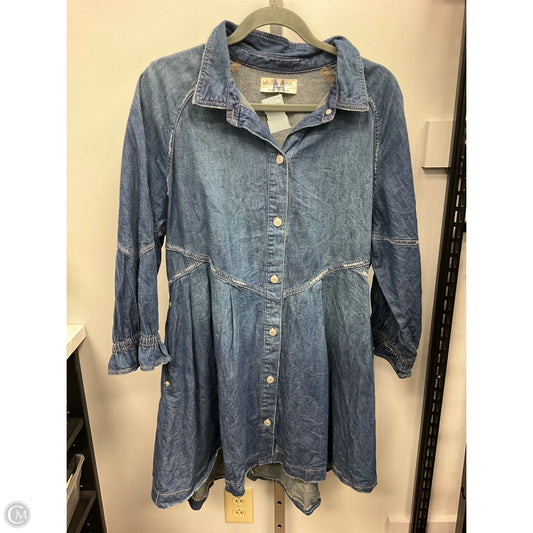 Dress Casual Short By We The Free In Blue Denim, Size: M