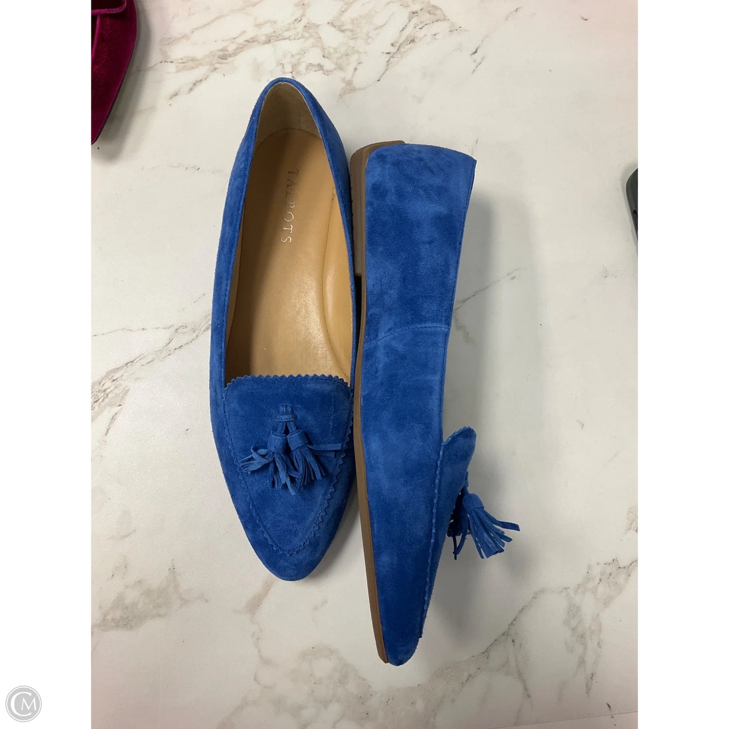 Shoes Flats By Talbots In Blue, Size: 8.5