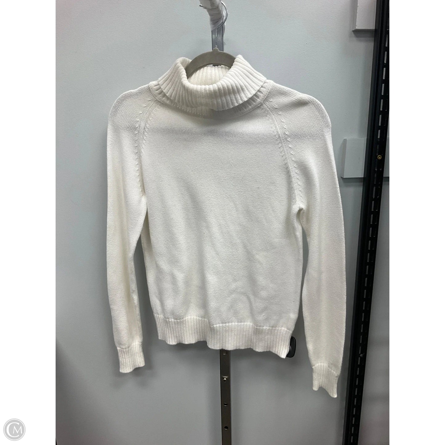 Sweater By Jeanne Pierre In Cream, Size: S