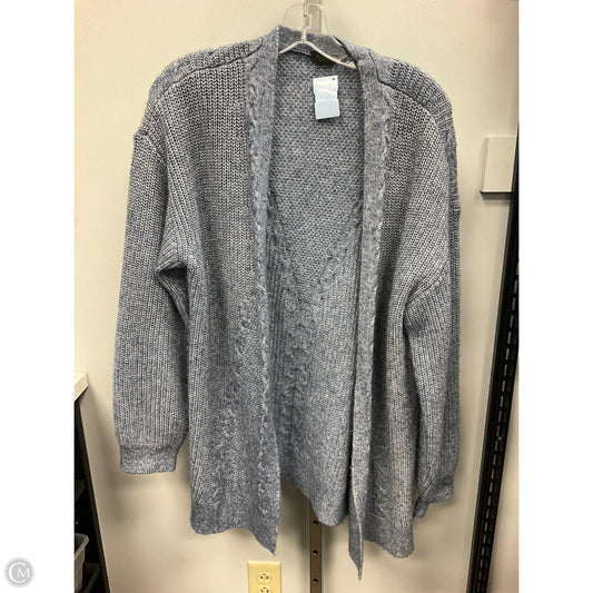 Sweater Cardigan By Talbots In Blue, Size: Xl
