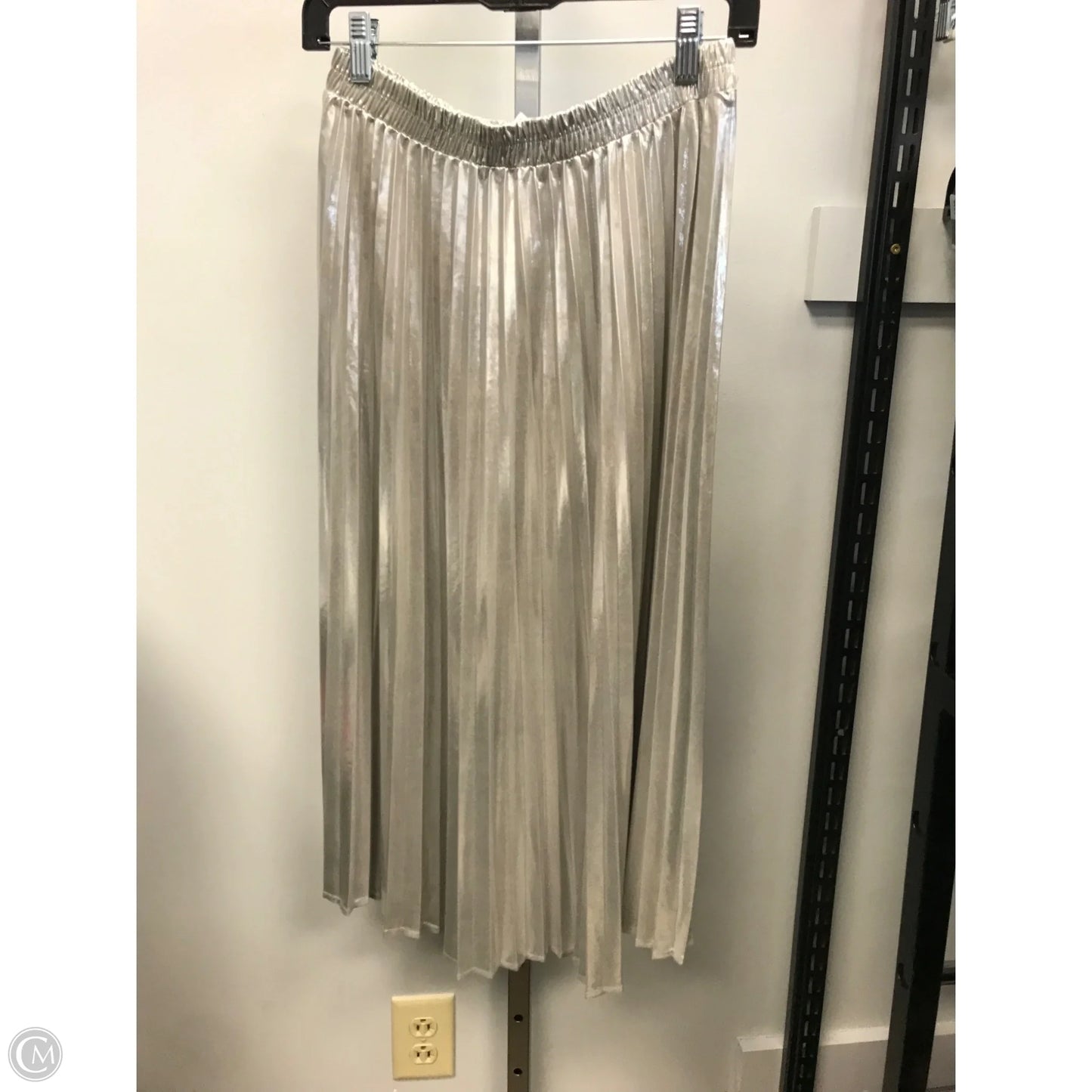 Skirt Midi By Cmc In Silver, Size: M