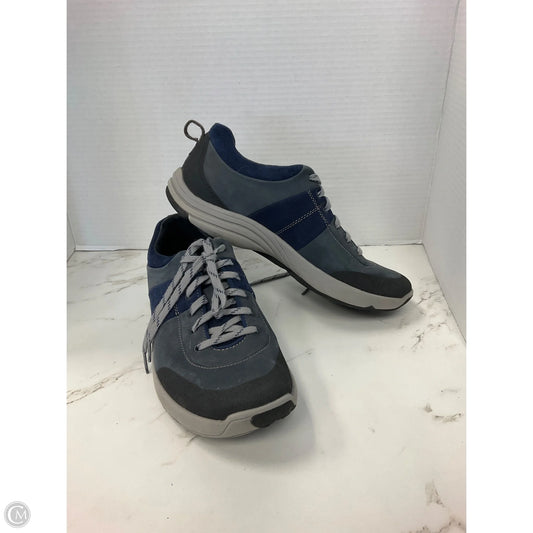Shoes Sneakers By Clarks In Navy, Size: 9