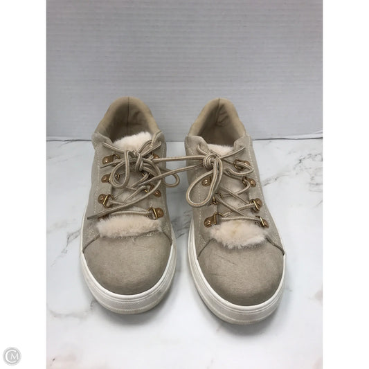 Shoes Sneakers By Madden Girl In Tan, Size: 8