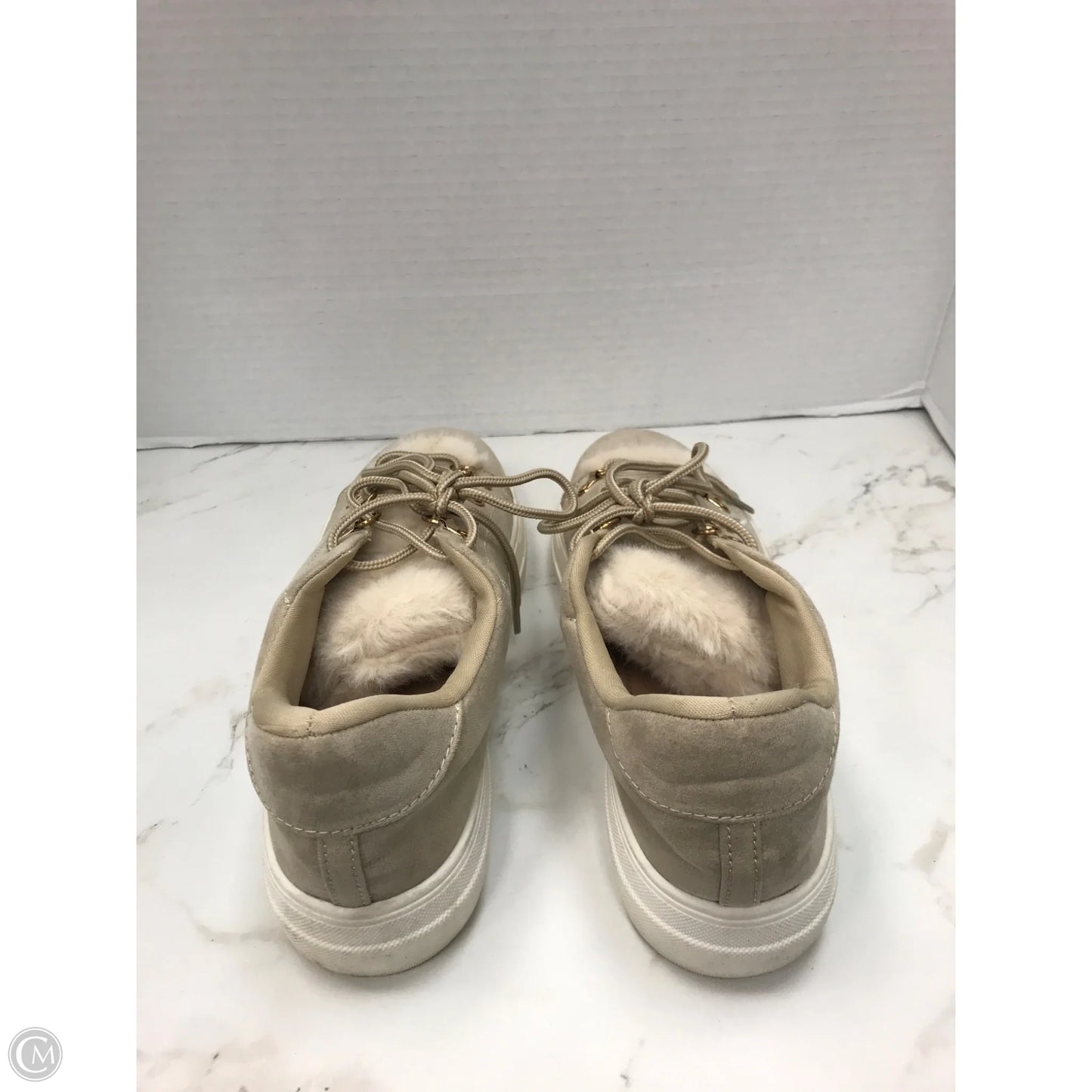 Shoes Sneakers By Madden Girl In Tan, Size: 8