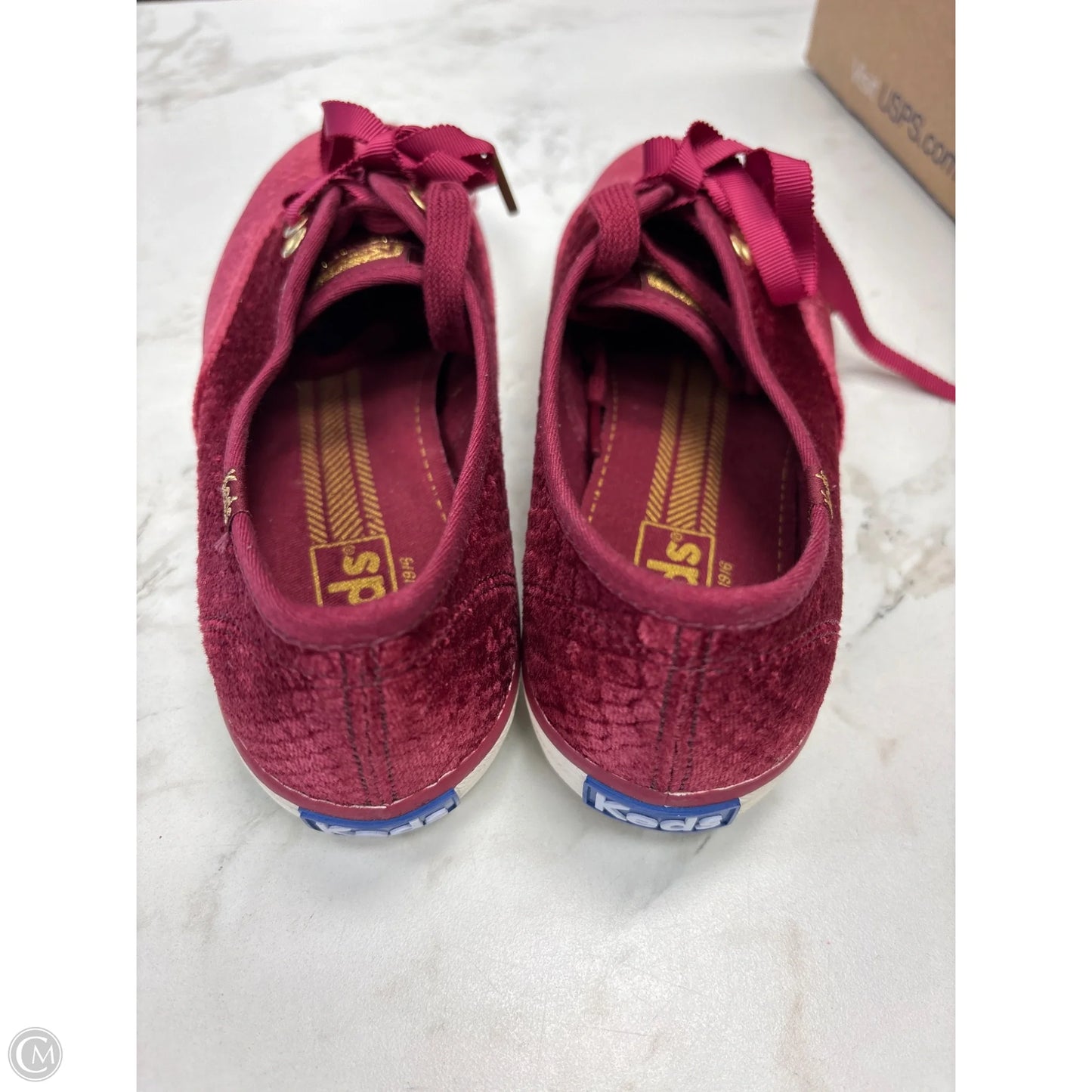 Shoes Sneakers By Keds In Maroon, Size: 7.5