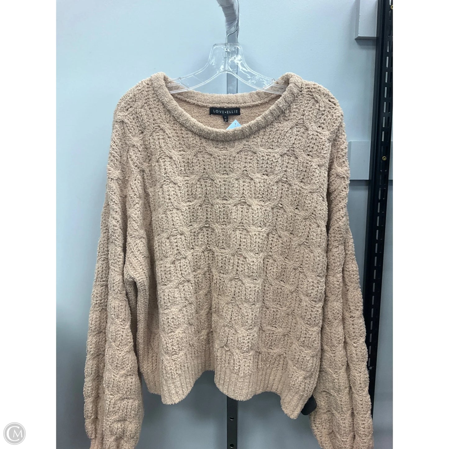 Sweater By Love Ellie In Beige, Size: Xl