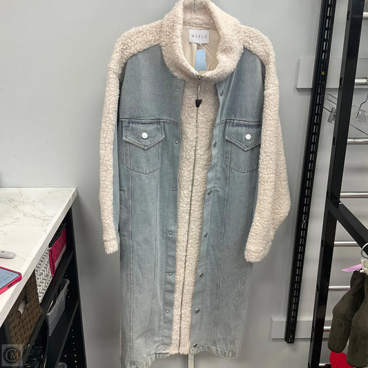 Coat Other By Mable In Blue Denim, Size: S