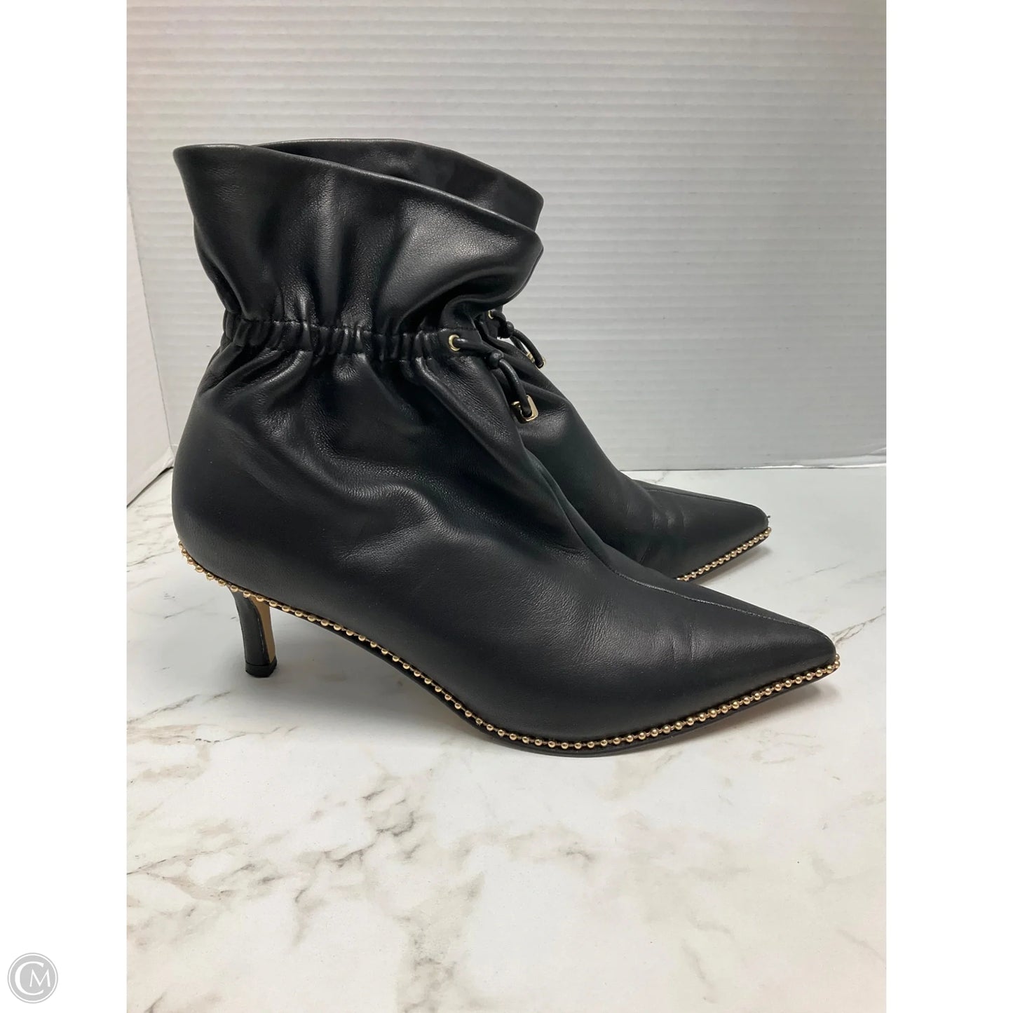 Boots Designer By Coach In Black, Size: 6.5