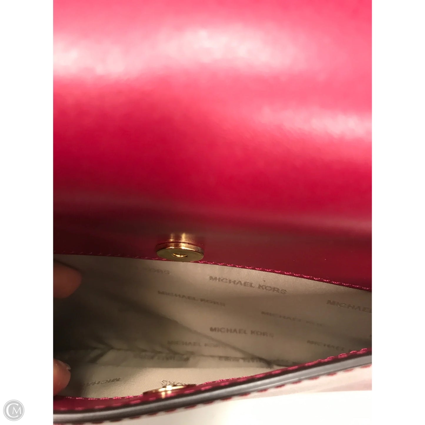 Crossbody Designer By Michael Kors, Size: Medium