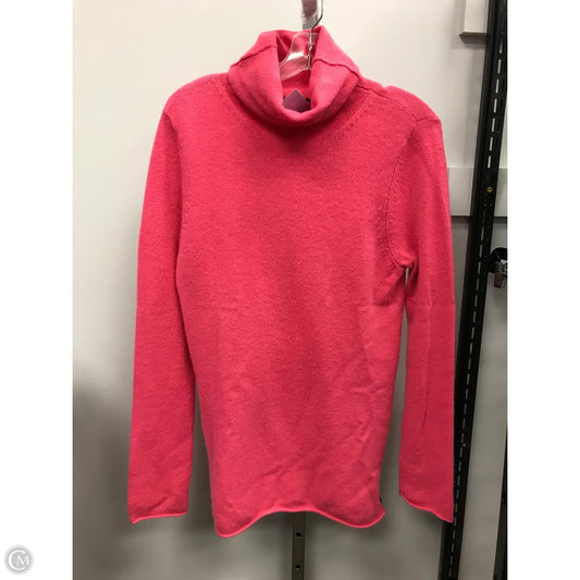Sweater Cashmere By Ann Taylor In Pink, Size: L