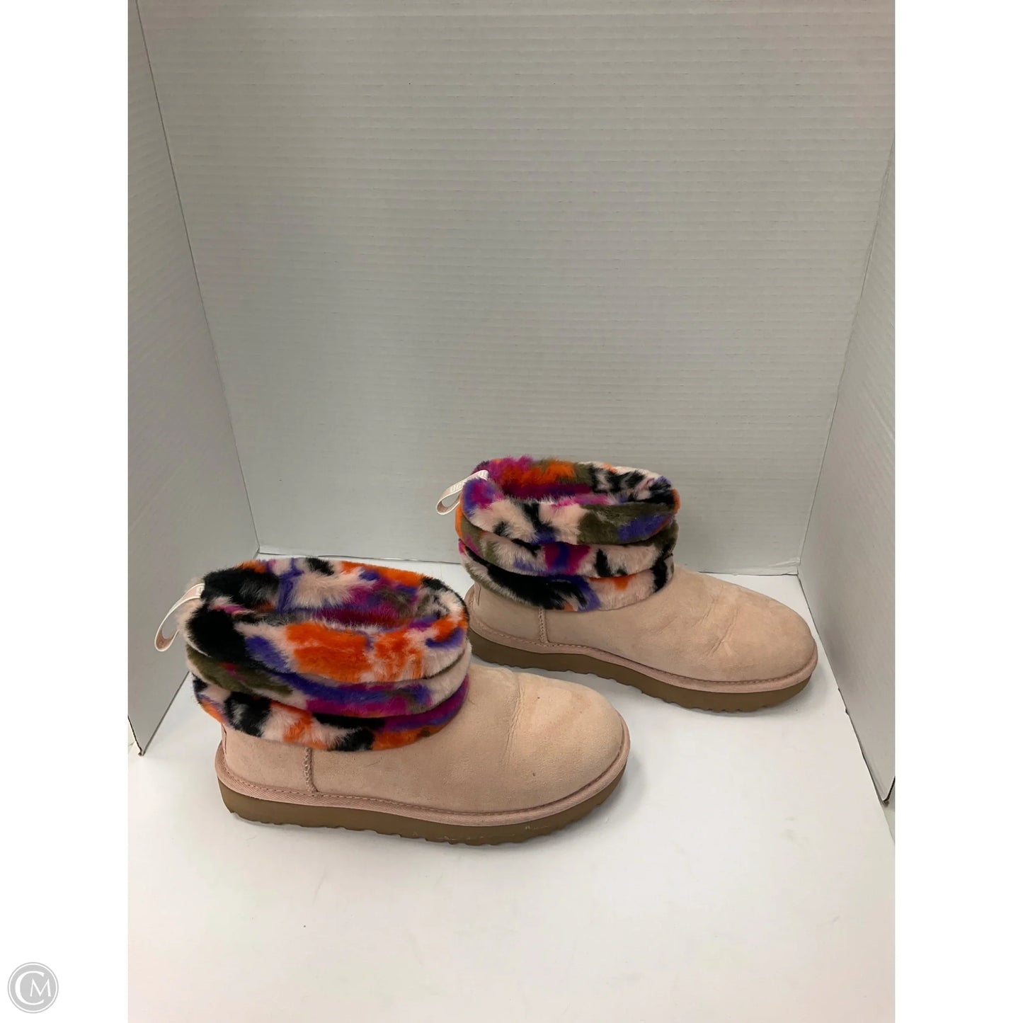 Boots Designer By Ugg In Pink, Size: 7