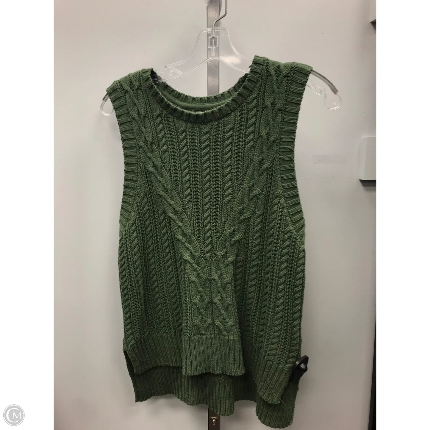 Vest Sweater By Rachel Zoe In Green, Size: M